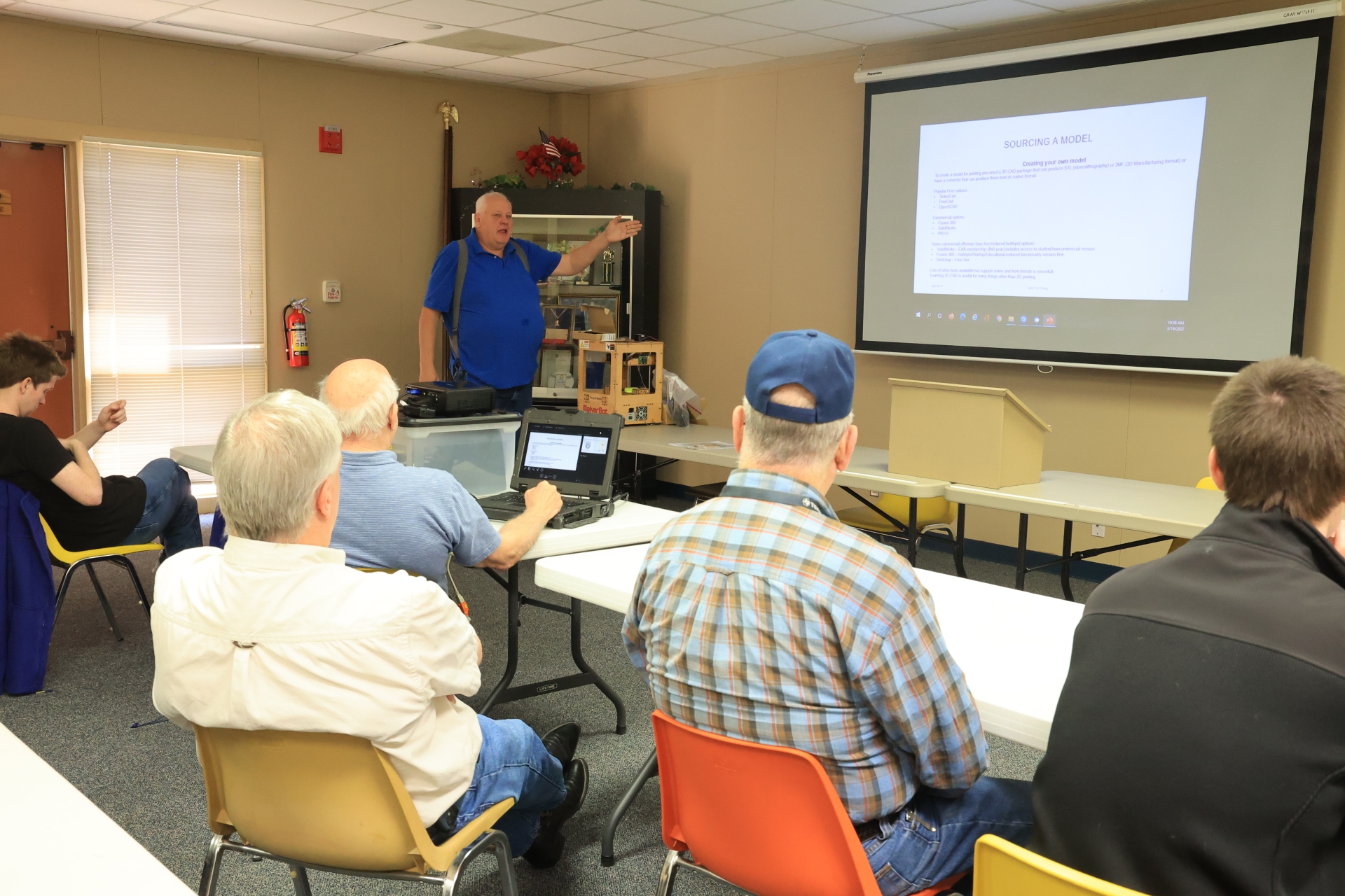 BARC Members learn about 3D Printing